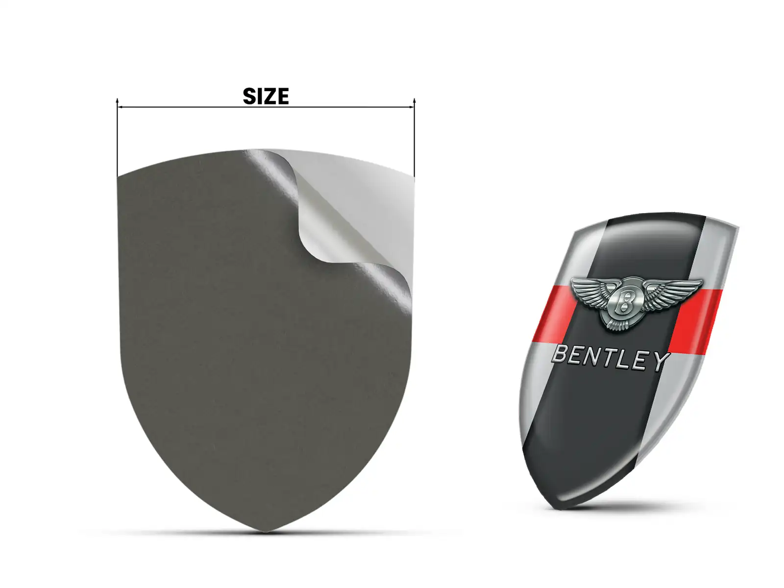 Bentley Waterproof Sticker Max Lasting Stylish Pro Design